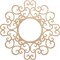 Ekena Millwork Reims Wood Fretwork Pierced Ceiling Medallion, Alder, 36"OD x 13 3/4"ID x 1/4"T CMWP36X36X0250REAL - alternate 1